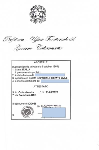 apostille