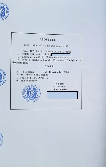 apostille