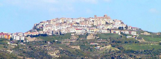 Panorama of Acerenza, Basilicata