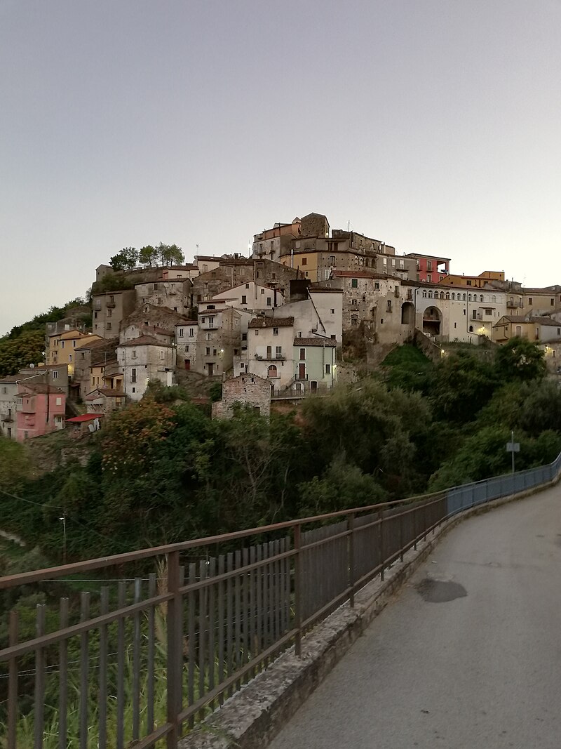 Panorama of Armento, Basilicata