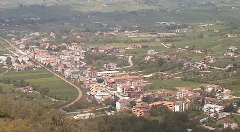 Panorama of Baragiano, Basilicata