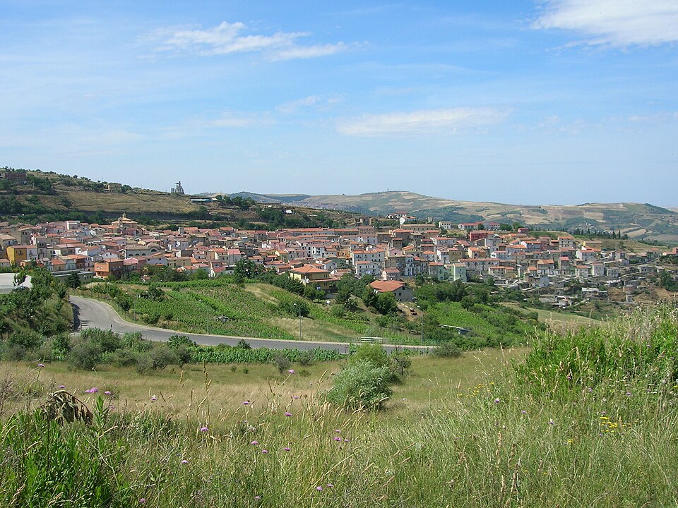 Panorama of Barile, Basilicata