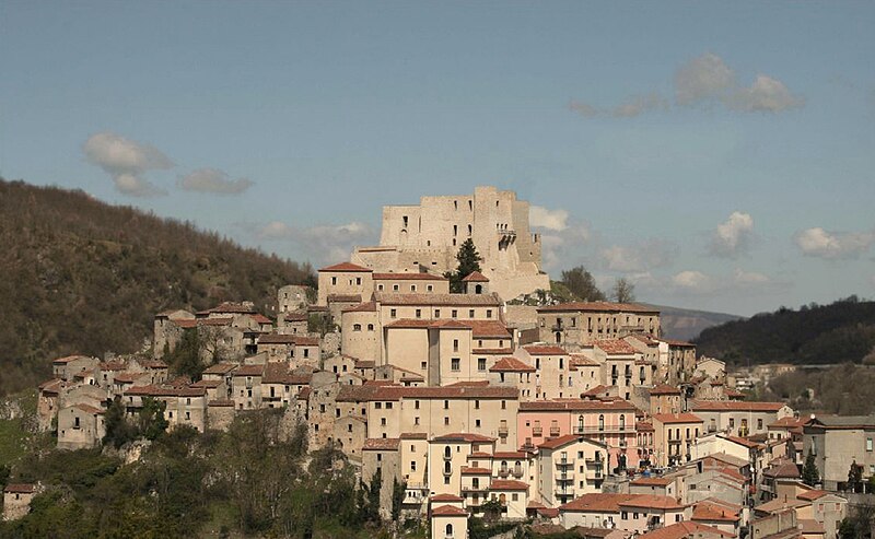 Panorama of Brienza, Basilicata