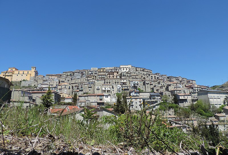 Panorama of Castelgrande, Basilicata