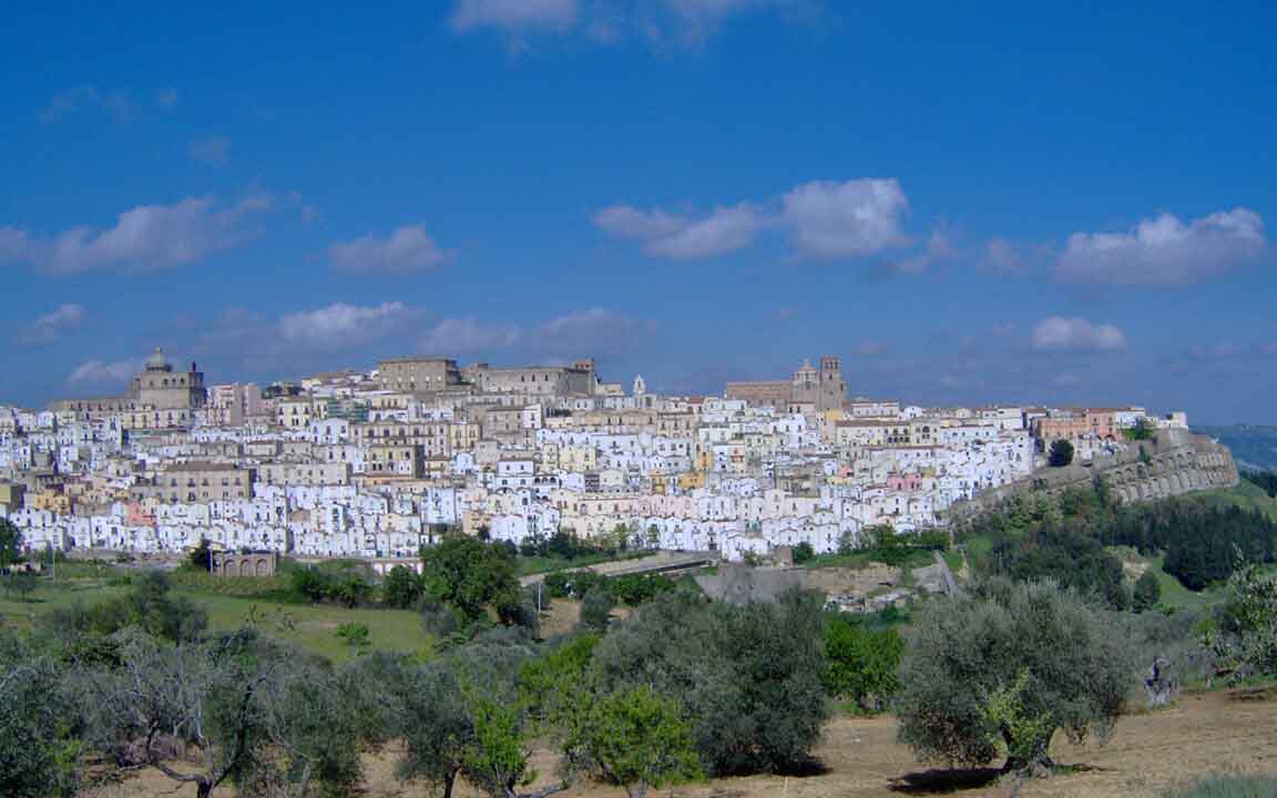 Panorama of Ferrandina, Basilicata