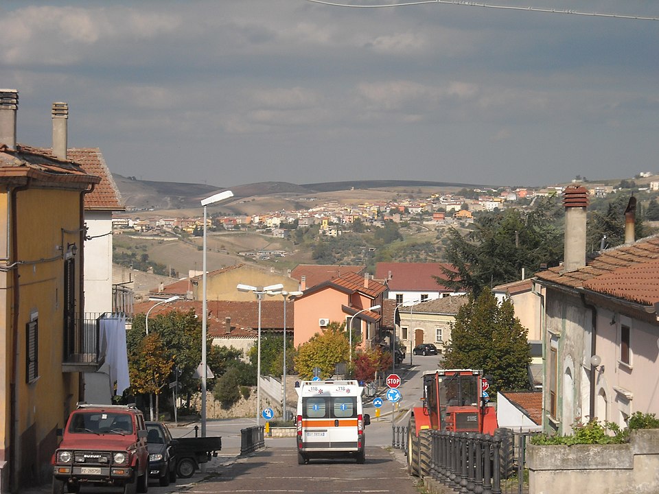 Panorama of Ginestra, Basilicata
