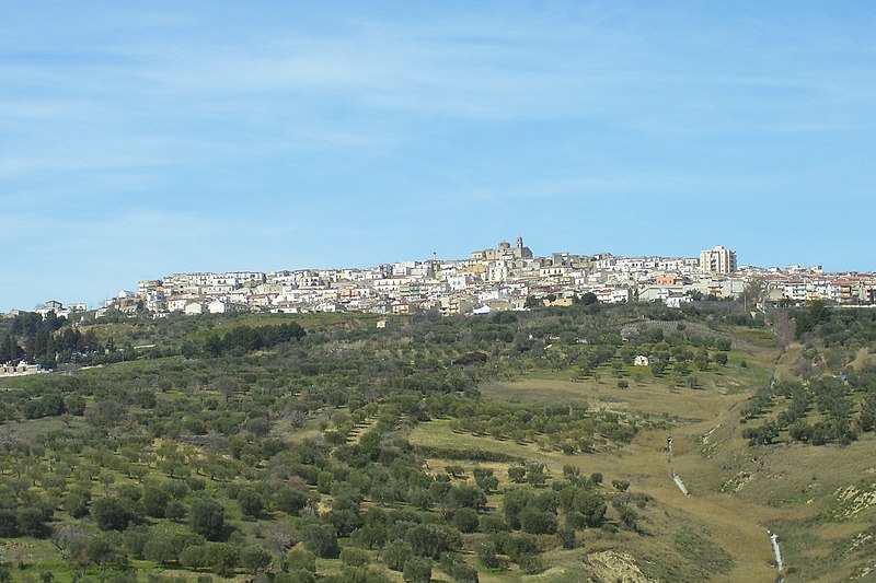 Panorama of Grassano, Basilicata