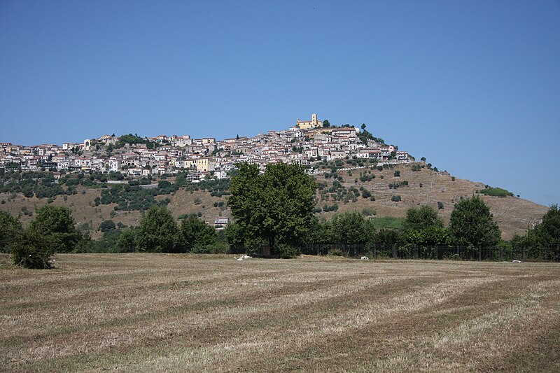 Panorama of Grumento Nova, Basilicata