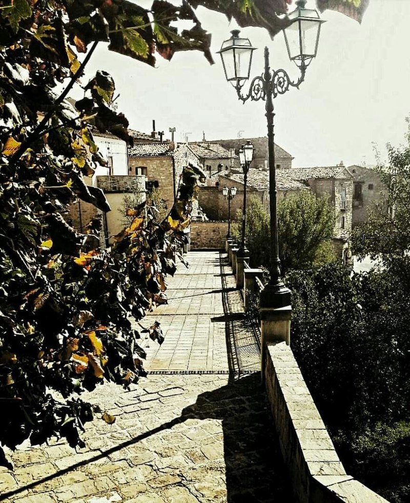 Panorama of Guardia Perticara, Basilicata