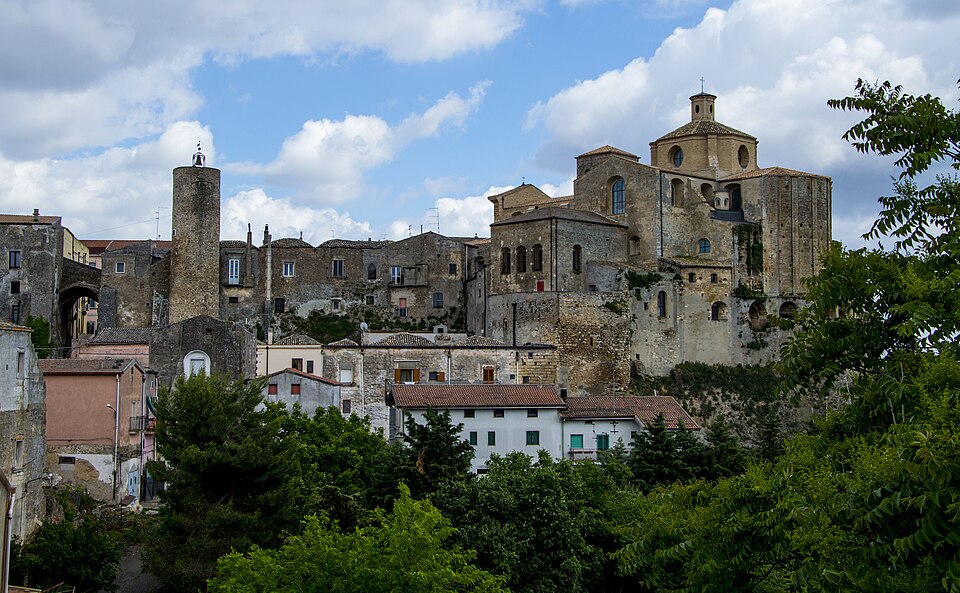 Panorama of Irsina, Basilicata