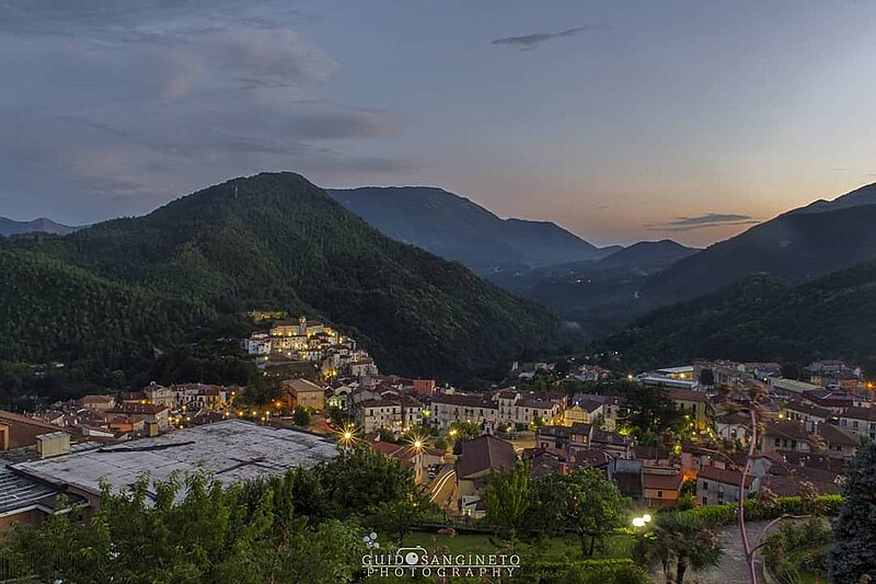 Panorama of Lagonegro, Basilicata