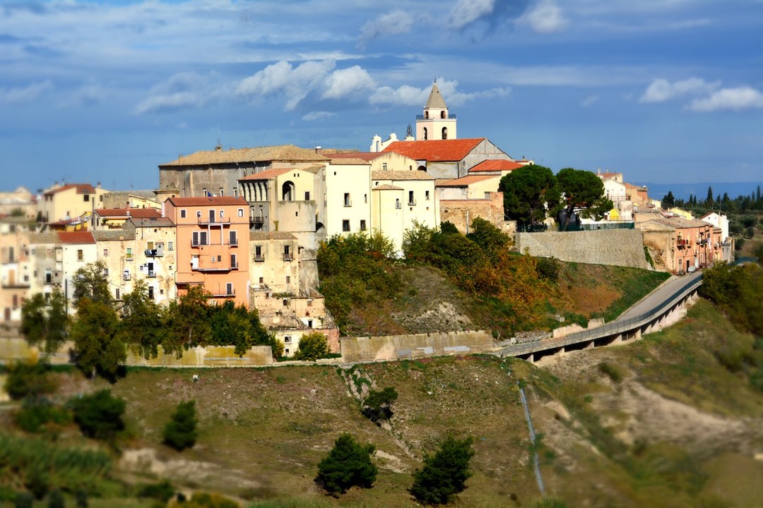 Panorama of Lavello, Basilicata