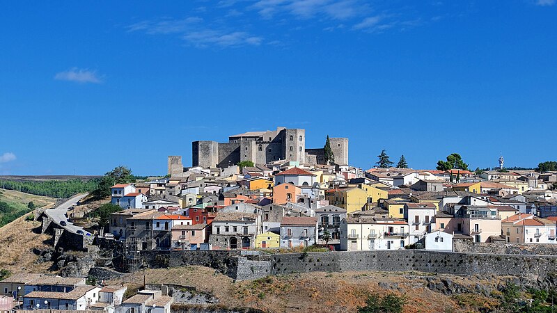 Panorama of Melfi, Basilicata
