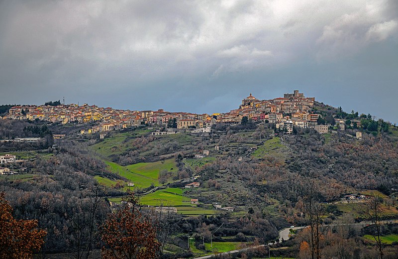 Panorama of Moliterno, Basilicata