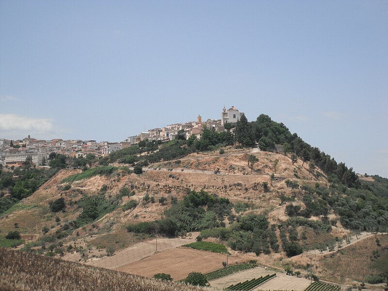 Panorama of Montemilone, Basilicata