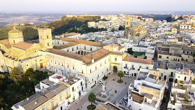 Panorama of Montescaglioso, Basilicata