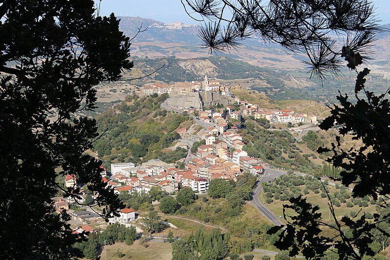 Panorama of Noepoli, Basilicata