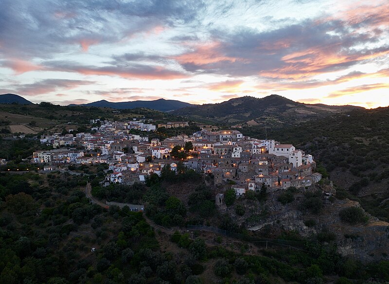 Panorama of Nova Siri, Basilicata