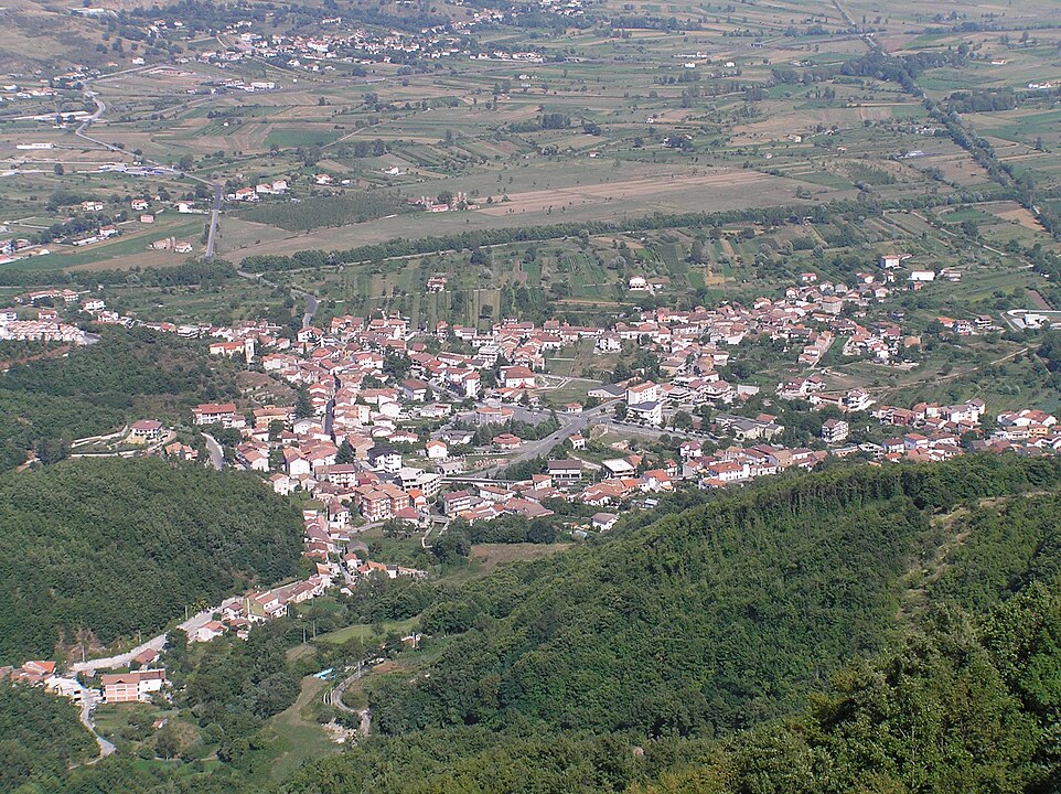 Panorama of Paterno, Basilicata