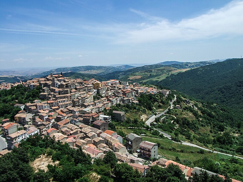 Panorama of Pietragalla, Basilicata