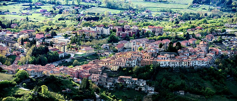Panorama of Pignola, Basilicata