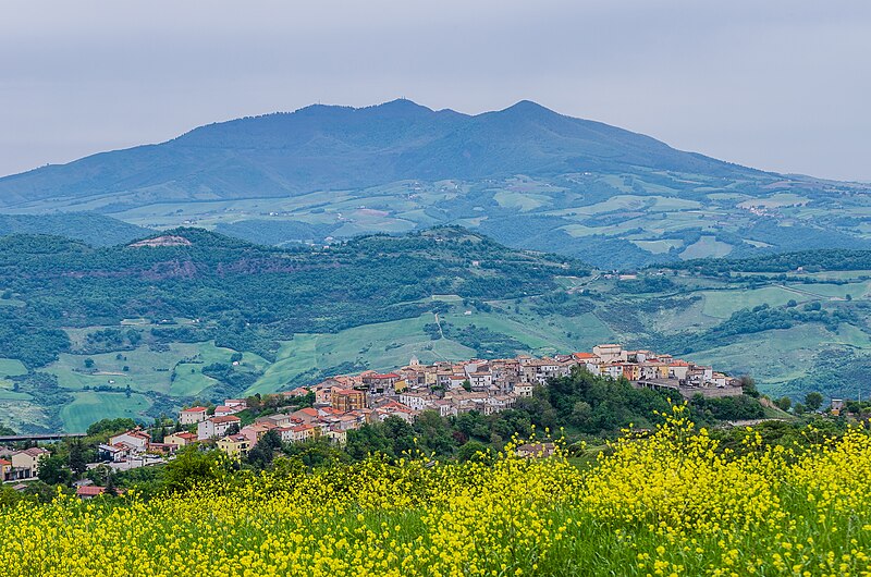 Panorama of Rapone, Basilicata
