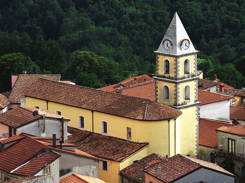 Panorama of San Severino Lucano, Basilicata