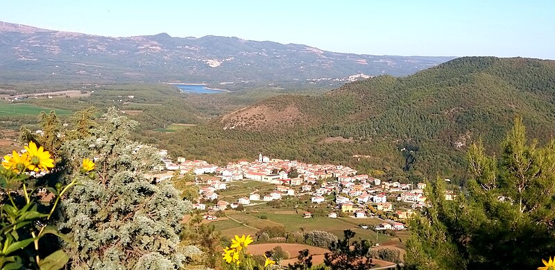 Panorama of Sarconi, Basilicata