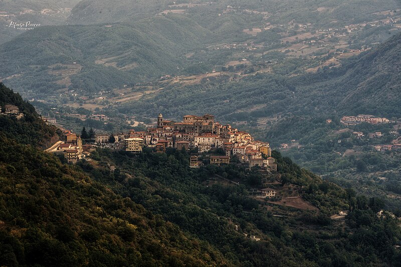 Panorama of Savoia di Lucania, Basilicata