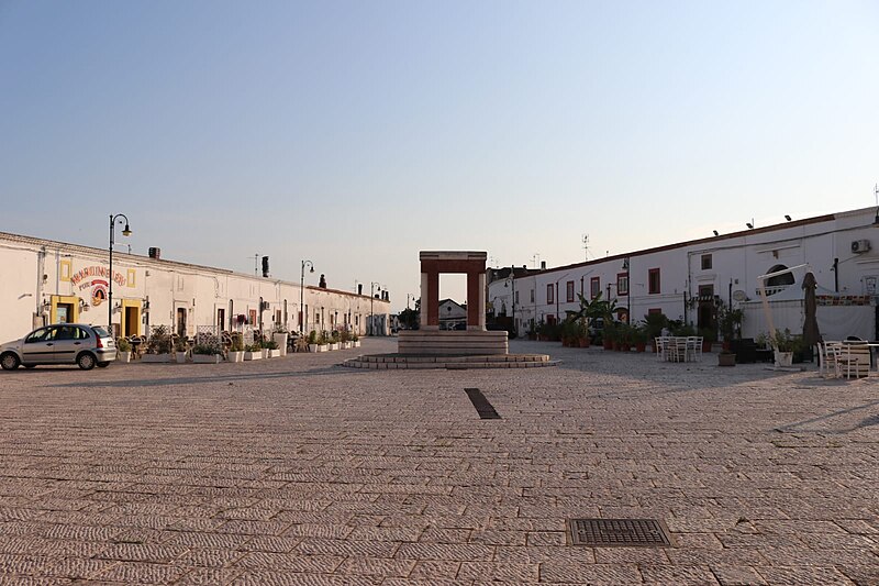 Panorama of Scanzano Jonico, Basilicata