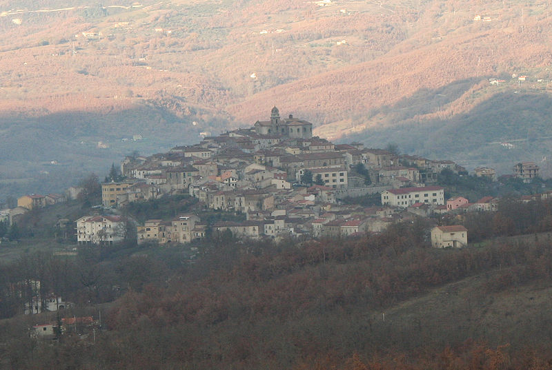 Panorama of Spinoso, Basilicata