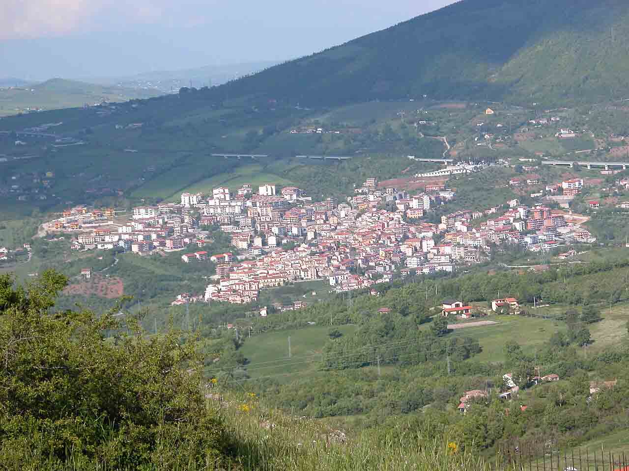 Panorama of Tito, Basilicata