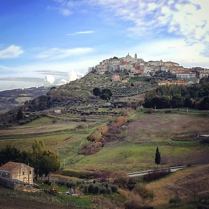 Panorama of Tolve, Basilicata
