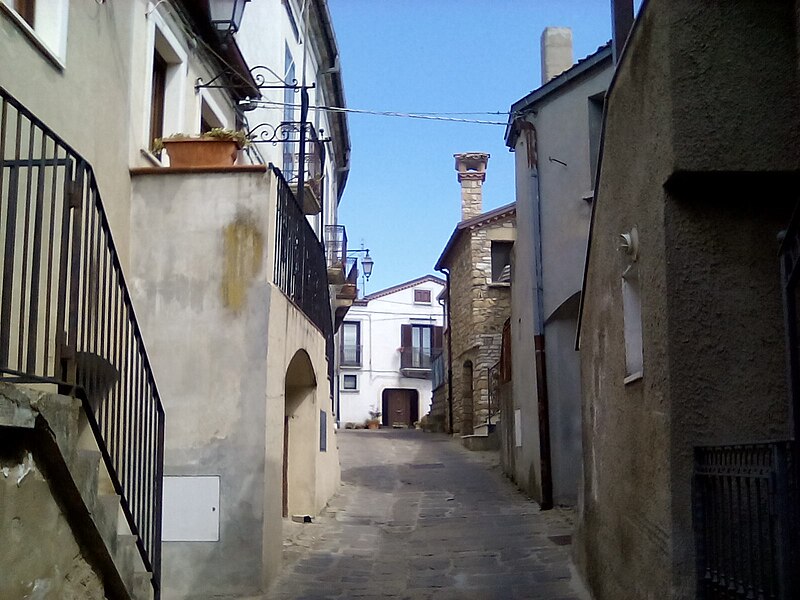 Panorama of Vaglio Basilicata, Basilicata