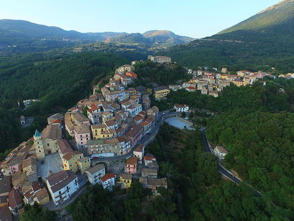 Panorama of Viggianello, Basilicata