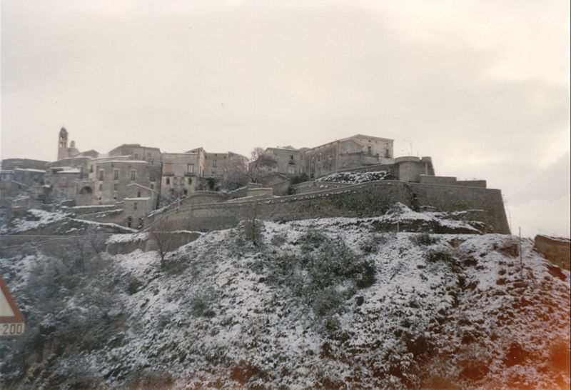 Panorama of Belmonte Calabro, Calabria