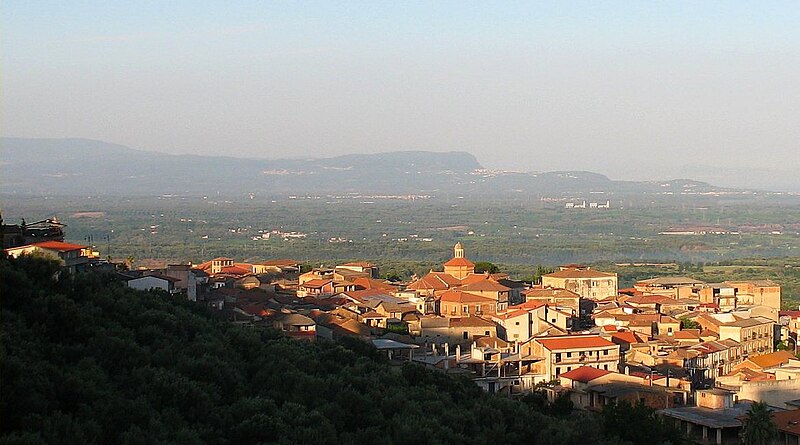 Panorama of Laureana di Borrello, Calabria
