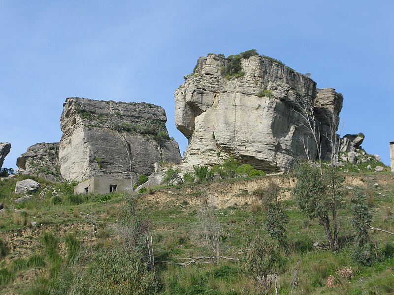 Panorama of Montebello Ionico, Calabria