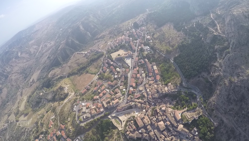 Panorama of Stilo, Calabria