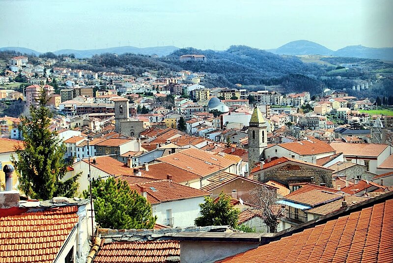 Panorama of Agnone, Molise