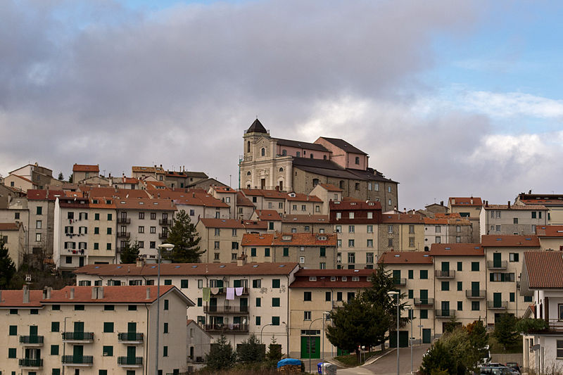 Panorama of Capracotta, Molise