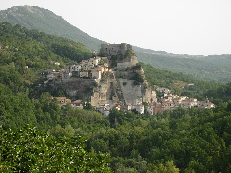 Panorama of Cerro al Volturno, Molise