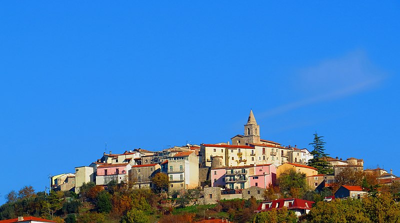 Panorama of Fornelli, Molise