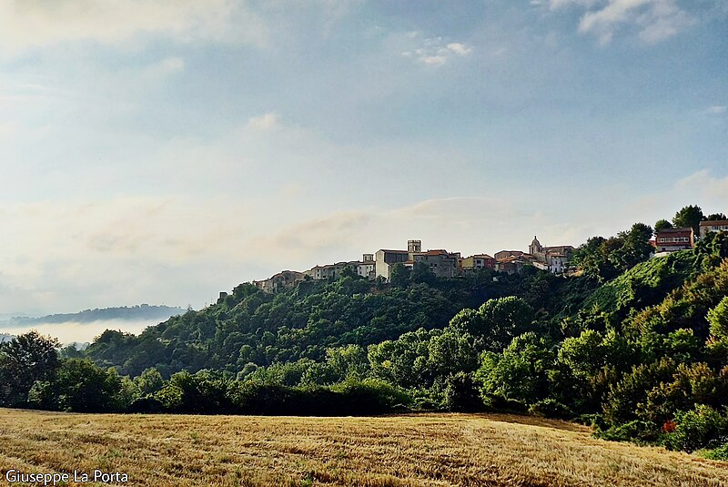 Panorama of Frosolone, Molise