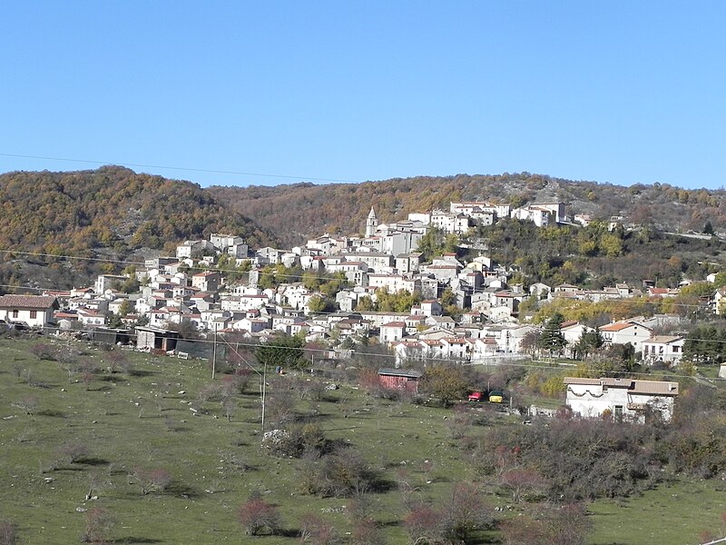 Panorama of Montenero Val Cocchiara, Molise