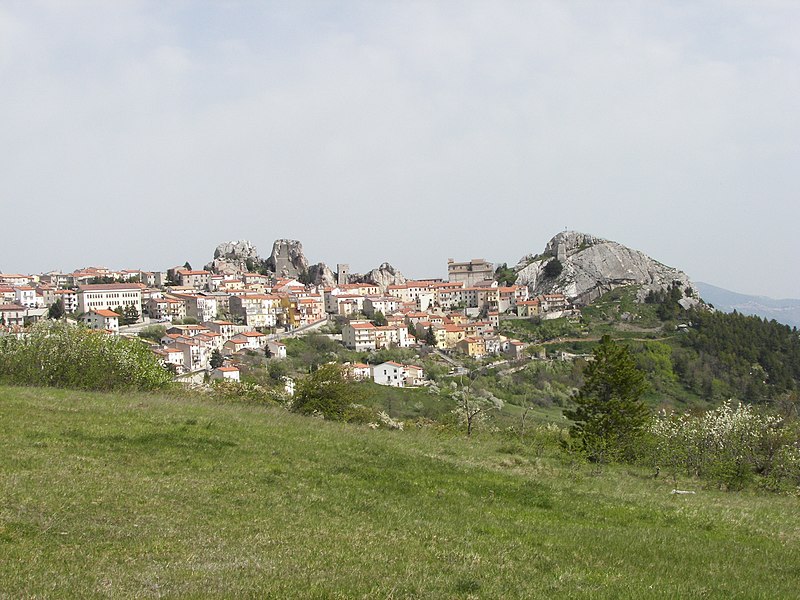 Panorama of Pietrabbondante, Molise