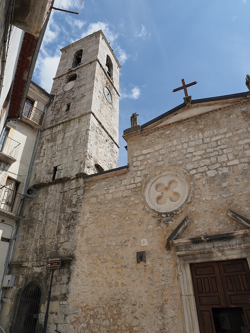 Panorama of Pizzone, Molise