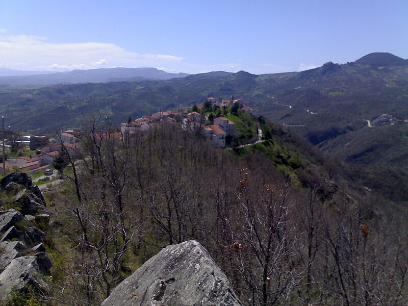 Panorama of Poggio Sannita, Molise