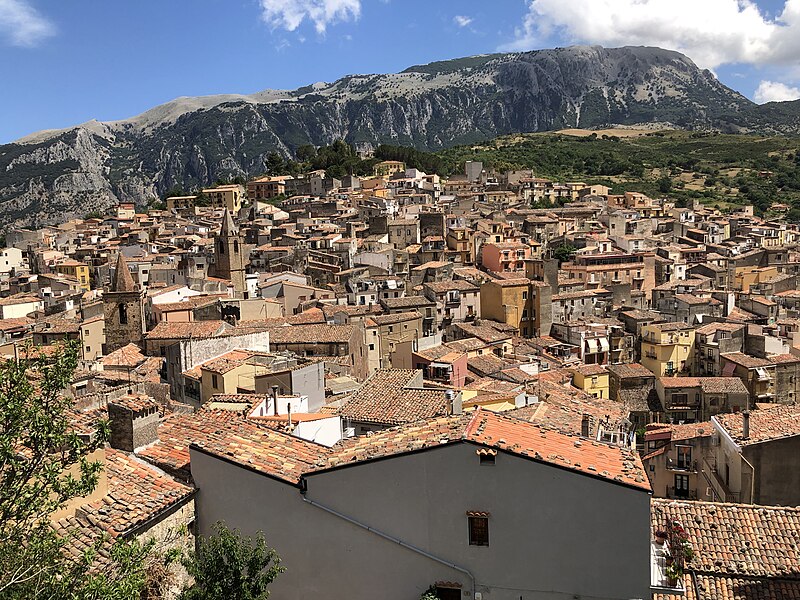 Panorama of Isnello, Sicily