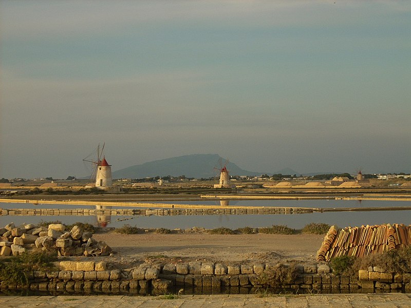 Panorama of Marsala, Sicily